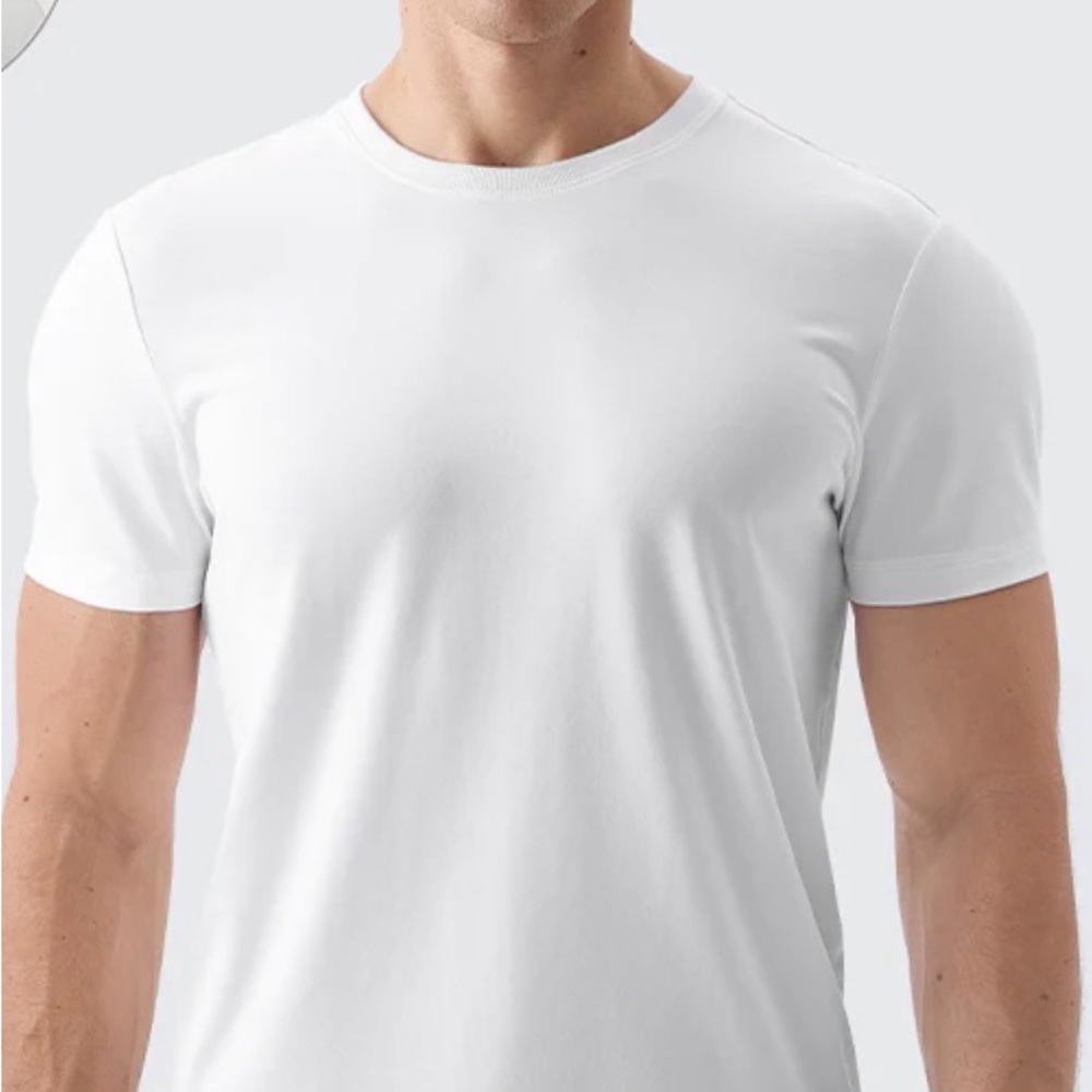 Textale White Relaxed Fit T-Shirt